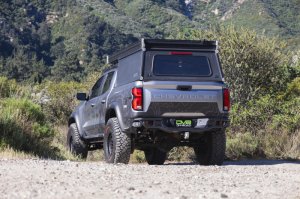 GMC Canyon Rear Bumper - DV8 Offroad - Tube - Micro Texture Black - `23-`26